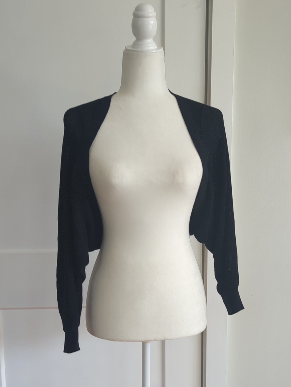 Black Knit Shrug